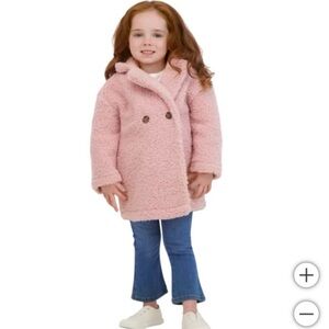 New Biscotti Collezioni Kids' Girls Toddler Assorted Coats Pink Color Size 5t